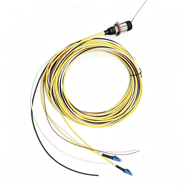 What is the coating layer on a single-mode optical fiber 