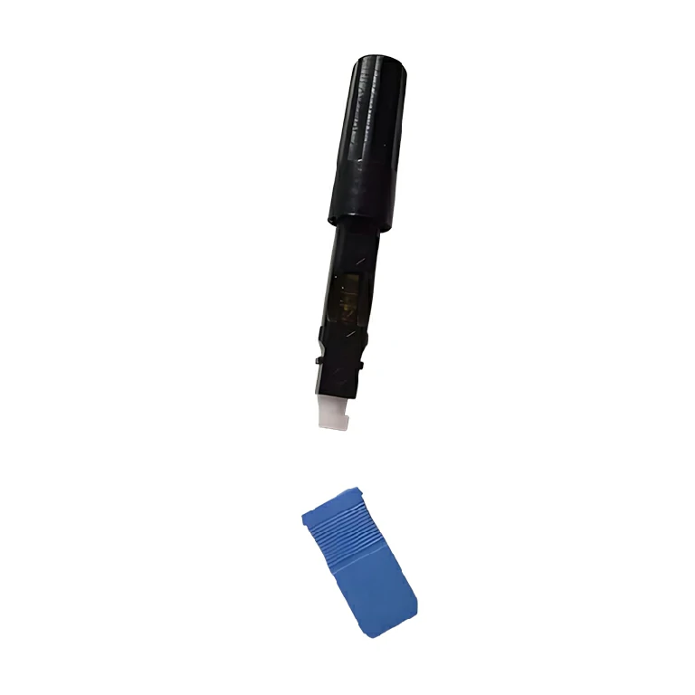 Field-assembled fiber connector